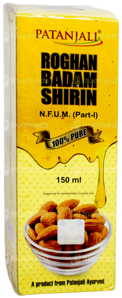 Patanjali Roghan Badam Shirin Oil 150Ml