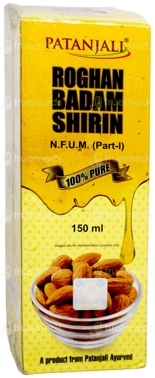 Patanjali Roghan Badam Shirin Oil 150Ml