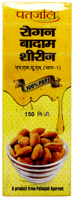 Patanjali Roghan Badam Shirin Oil 150Ml Patanjali Roghan Badam Shirin Oil 150Ml