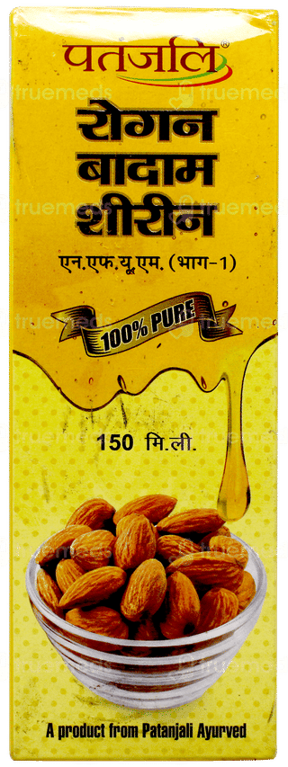 Patanjali Roghan Badam Shirin Oil 150Ml
