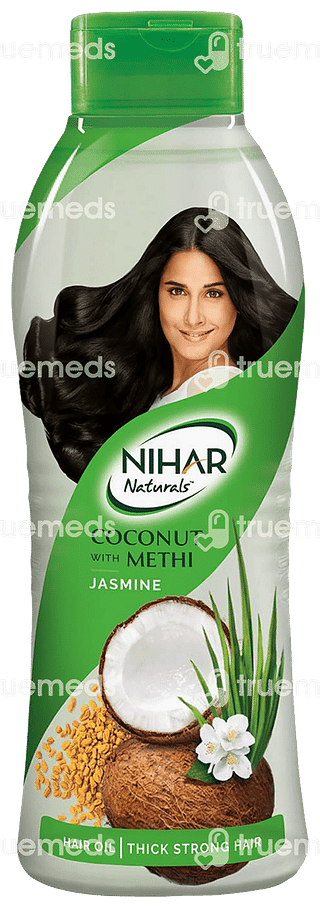 Nihar Naturals Coconut With Methi Jasmine Hair Oil 400 ML