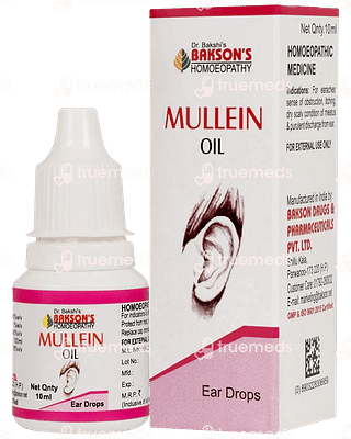 Baksons Mullein Oil 10 ML