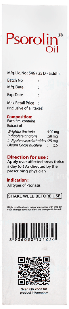 Dr Jrk Psorolin Oil 200ml