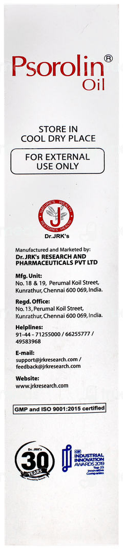 Dr Jrk Psorolin Oil 200ml
