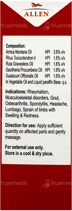 Allen Relax Painkiller Oil 60Ml