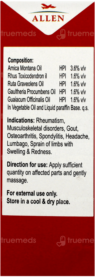 Allen Relax Painkiller Oil 60Ml