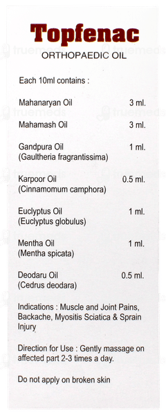 Topfenac Orthopaedic Oil 50ml
