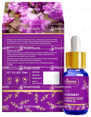 St Botanica Pure Rosemary Essential Oil 15 ML