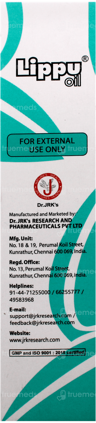 Dr Jrk Lippu Oil 100Ml