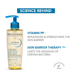 Bioderma Atoderm Huile De Douche Ultra Nourishing Anti Irritation Cleansing Oil 200ml