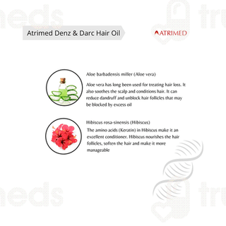 Atrimed Denz And Darc Herbal Hair Oil 100 ML