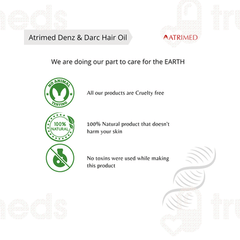 Atrimed Denz And Darc Herbal Hair Oil 100 ML