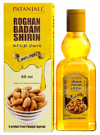 Patanjali Roghan Badam Shirin Oil 60Ml