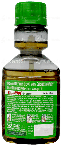 Diclowin Knee Oil 60ml
