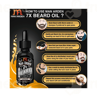 Man Arden Lavender 7x Beard Oil 30 ML
