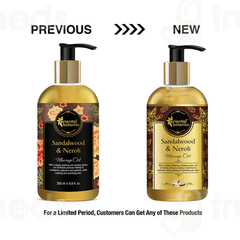 Oriental Botanics Sandalwood And Neroli Massage Oil 200 ML