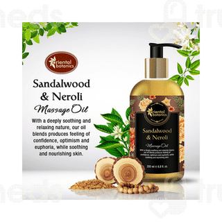 Oriental Botanics Sandalwood And Neroli Massage Oil 200 ML
