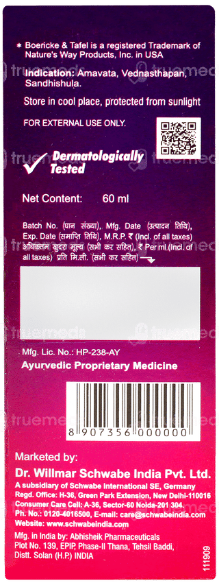 Olmuv Pain Relief Oil 60ml