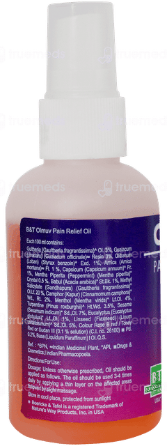 Olmuv Pain Relief Oil 60ml