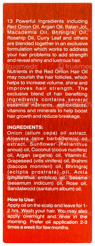 Hairful Red Onion Hair Oil 120ml