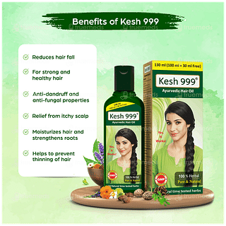 Kesh 999 Ayurvedic Hair Oil 130 ML