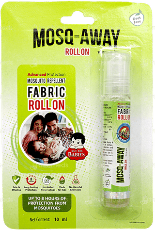 Mosq Away Mosquito Repellent Fabric Roll On 10 ML