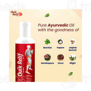 Quik Relif Herbal Oil 50ml