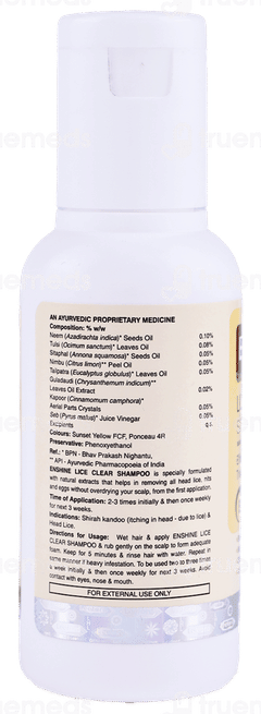 Enshine Lice Clear Shampoo 50Ml