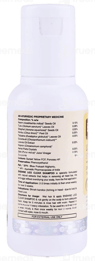 Enshine Lice Clear Shampoo 50Ml