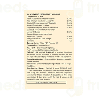 Enshine Lice Clear Shampoo 50ml