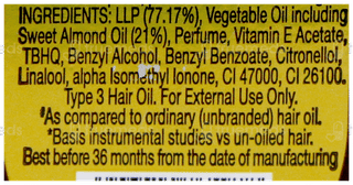 Bajaj Almond Drops Hair Oil 190Ml