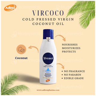 Vircoco Cold Pressed Virgin Coconut Oil 200Ml