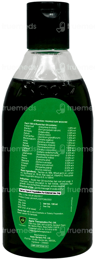 Rootz Hair Oil 100Ml