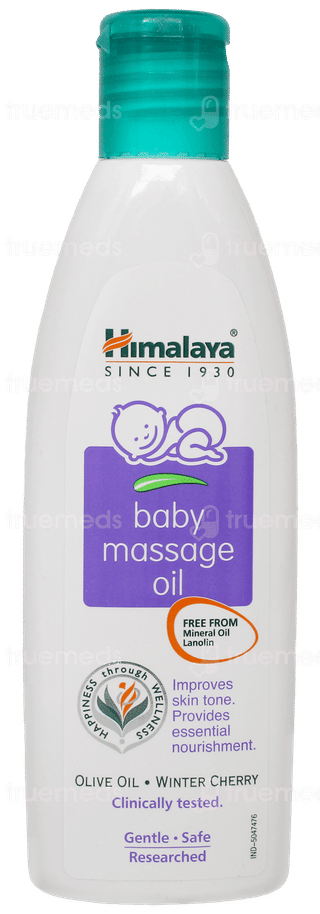 Himalaya Baby Massage Oil 100ml With Gentle Baby Soap 50gm Free
