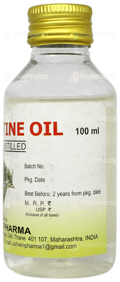 Ashwin Turpentine Liniment 100ml
