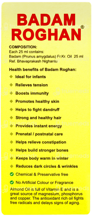 Torque Badam Roghan Oil 25ml