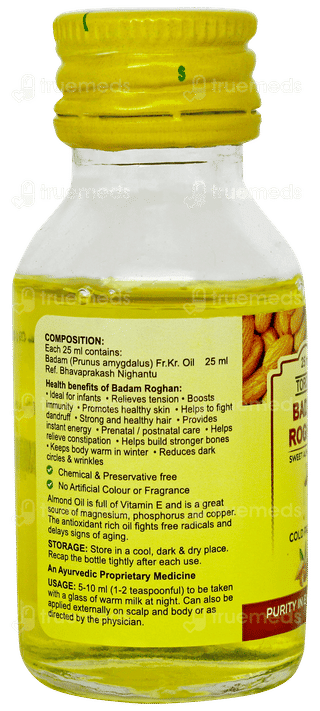 Torque Badam Roghan Oil 25ml