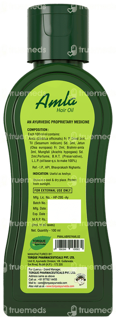 Torques Refresh Amla Hair Oil 100ml