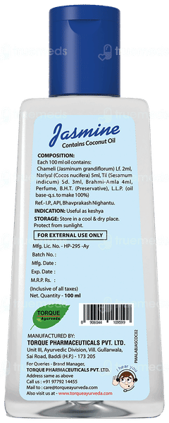 Torque Refresh Jasmine New Coconut Oil 100ml