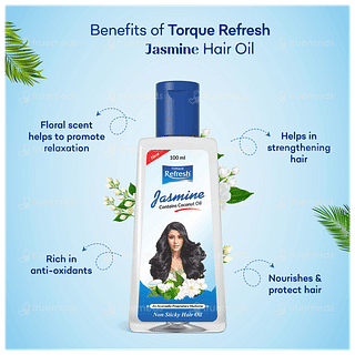 Torque Refresh Jasmine Coconut Hair Oil 100 ML