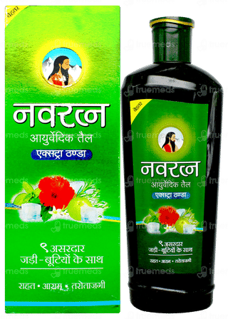 Navratna Ayurvedic Extra Thanda Oil 450ml
