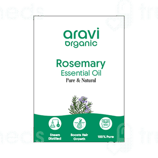 Aravi Organic Rosemary Essential Oil 15ml
