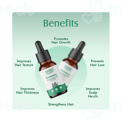 Aravi Organic Rosemary Essential Oil 15ml
