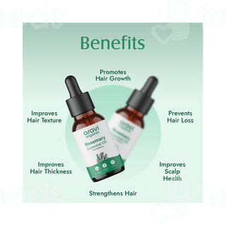 Aravi Organic Rosemary Essential Oil 15ml