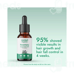 Aravi Organic Rosemary Essential Oil 15ml