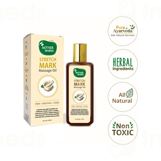 Mother Sparsh Stretch Mark Massage Oil 100ml