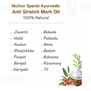 Mother Sparsh Stretch Mark Massage Oil 100ml