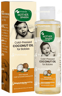 Mother Sparsh Cold Pressed Coconut Oil 200ml