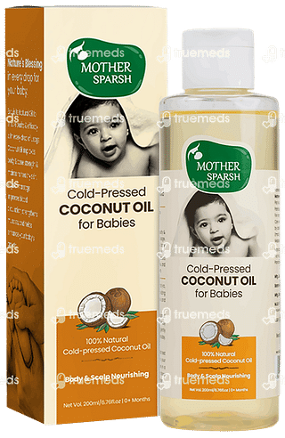 Mother Sparsh Cold Pressed Coconut Oil 200ml