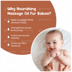Mother Sparsh New & Improved Nourishing Baby Massage Oil 200ml
